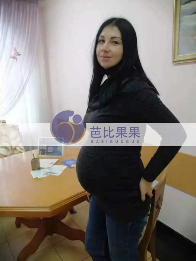 乌克兰孕妈四维彩超检查