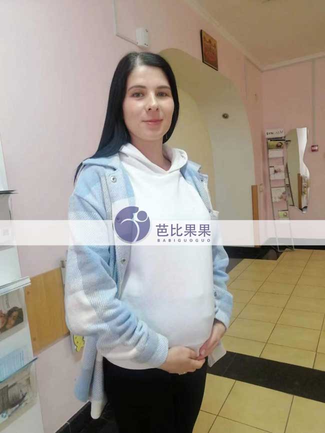 乌克兰试管妈妈做彩超